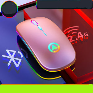 Wireless charging Bluetooth mouse