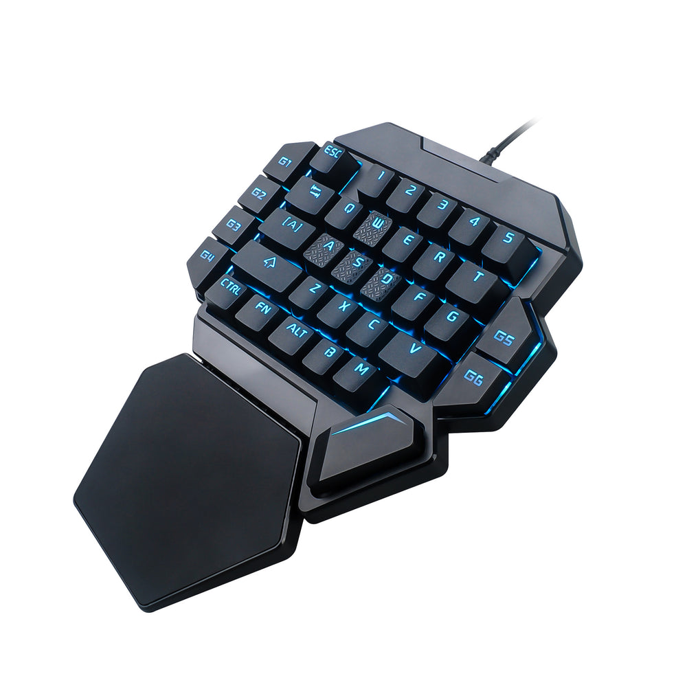 Eat Chicken One-handed Mechanical Keyboard Throne Left-handed Small Keyboard Mobile Game External Ebay Amazon Keyboard