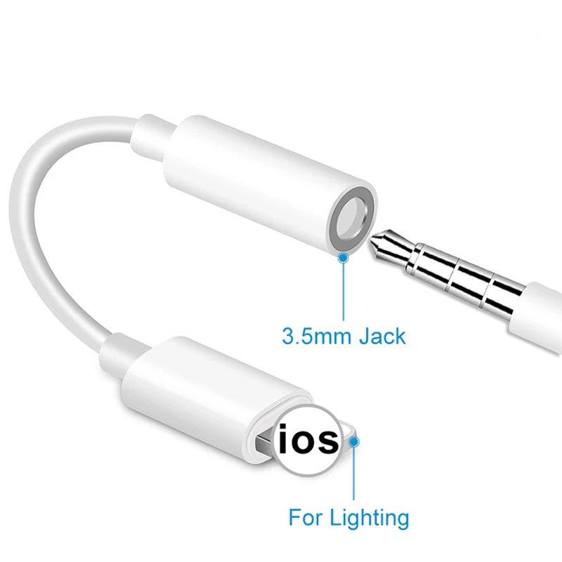 Compatible with Apple, Compatible with Apple , Pop-Up Bluetooth Audio Cable For Audio Cable Adapter 3.5Mm Headset Iphone7 8 X Converter