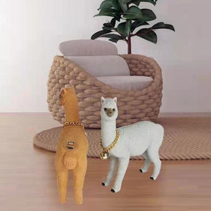 Portable Bluetooth Speakers Cartoon Alpaca Card FM Radio Wireless Music Subwoofer Sound Box For PC Computer Audio Center