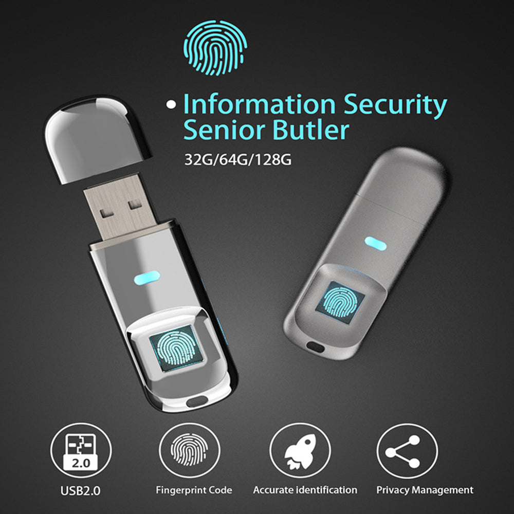 Metal Flash Disk Fingerprint Recognition Encryption