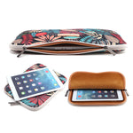 LISEN Colorful Leaf Notebook Sleeve Bag   Inch 15.6 Inch Computer Bag