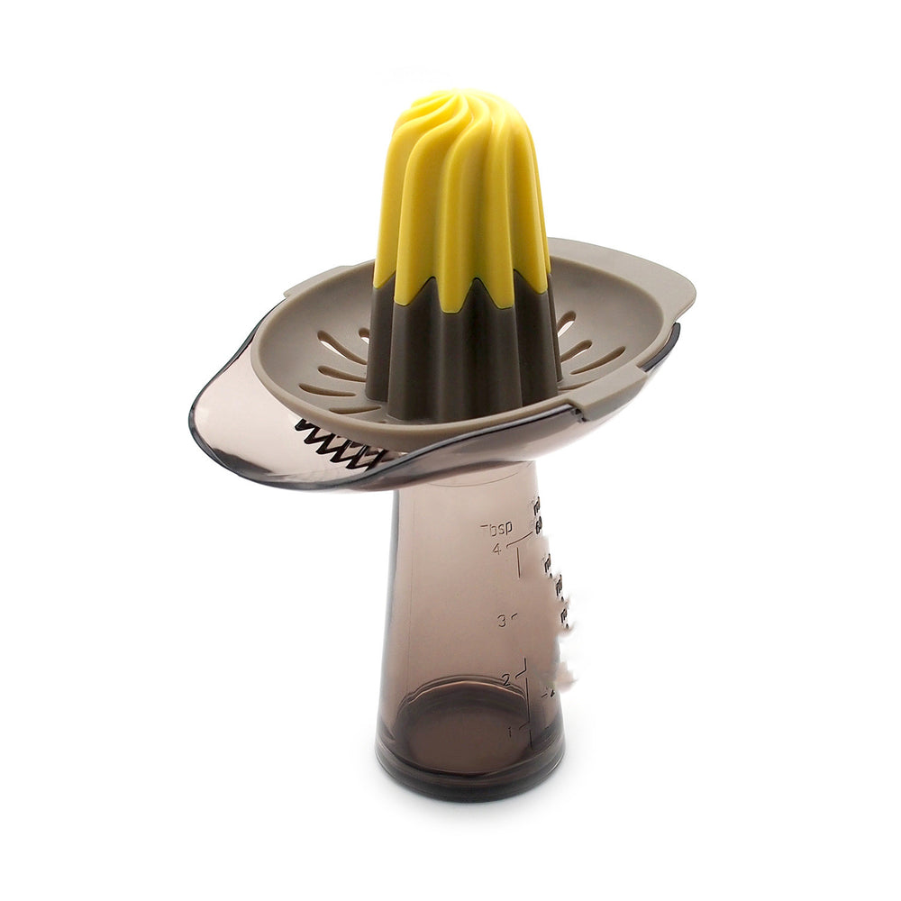 Manual Tall Juice Cup Lemon Press With Scale