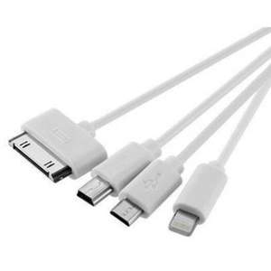 Compatible with Apple, Four-in-one Multi-function Data Cable Iphone6s4s Android Phone